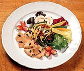 Plated dish